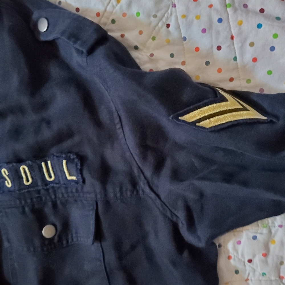 Rails Indigo Soul Patch Jacket Size Medium - image 3